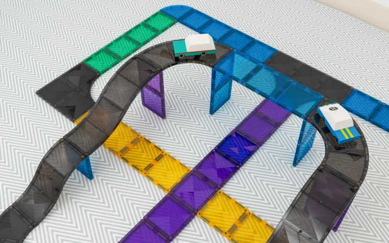 Connetix Roads Ramps And Intersections 16τμχ. - CT-O-00016-RI