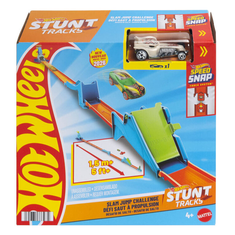 Hot Wheels Stunt Slam Jump Challenge - JHK78