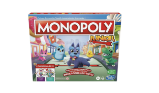 Hasbro Gaming Monopoly Junior 2 σε 1 - F8562