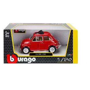 Bburago Αυτοκινητάκι Fiat 500L 1968 Red 1:24 - 18/22099