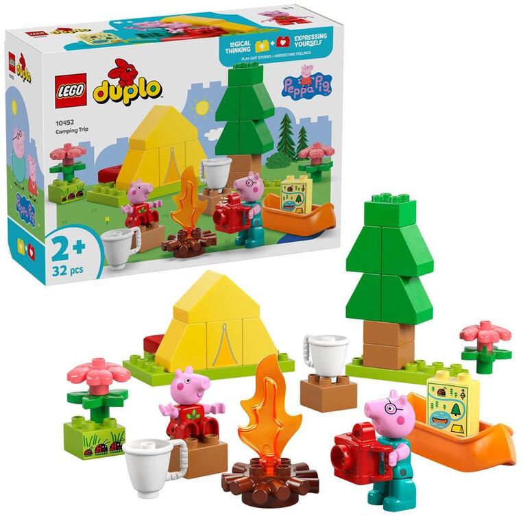 LEGO Dublo Peppa Pig Camping Trip - 10452