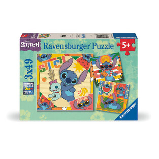 Ravensburger Παζλ 3x49 τεμ. Stitch - 12004114