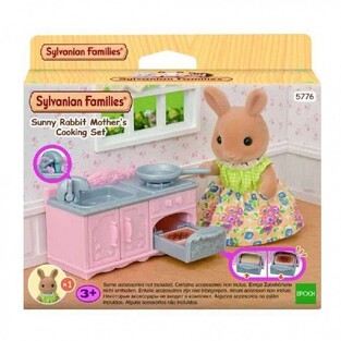 Sylvanian Families Sunny Rabbit Mothers Cooking Set - SF5776