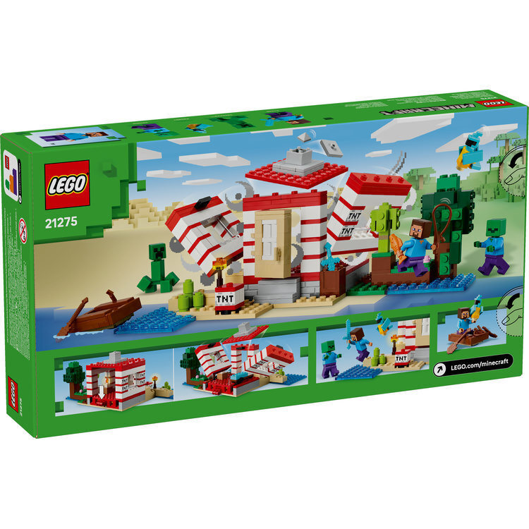 LEGO Minecraft The TNT Jungle House - 21275