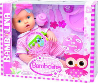Bambolina Baby Doll Μιλάει Ελληνικά - BD1374