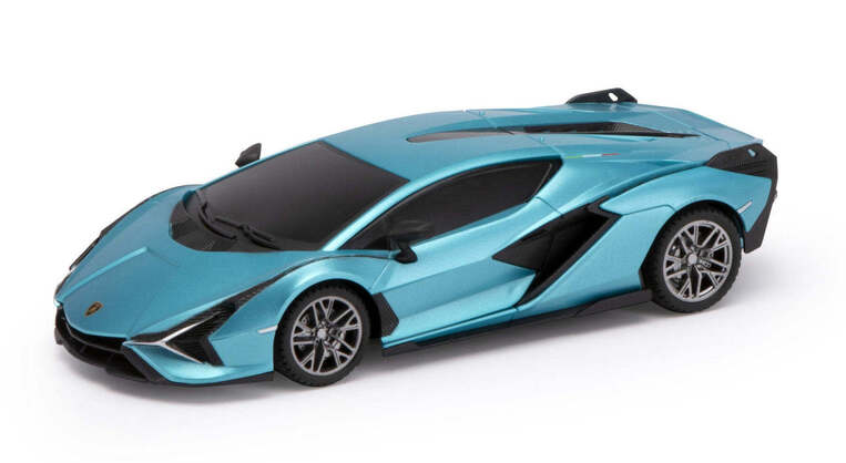 Τηλεκατευθυνόμενο Street Cars 1:24 Lamborghini Sian Γαλάζιο - 27124M