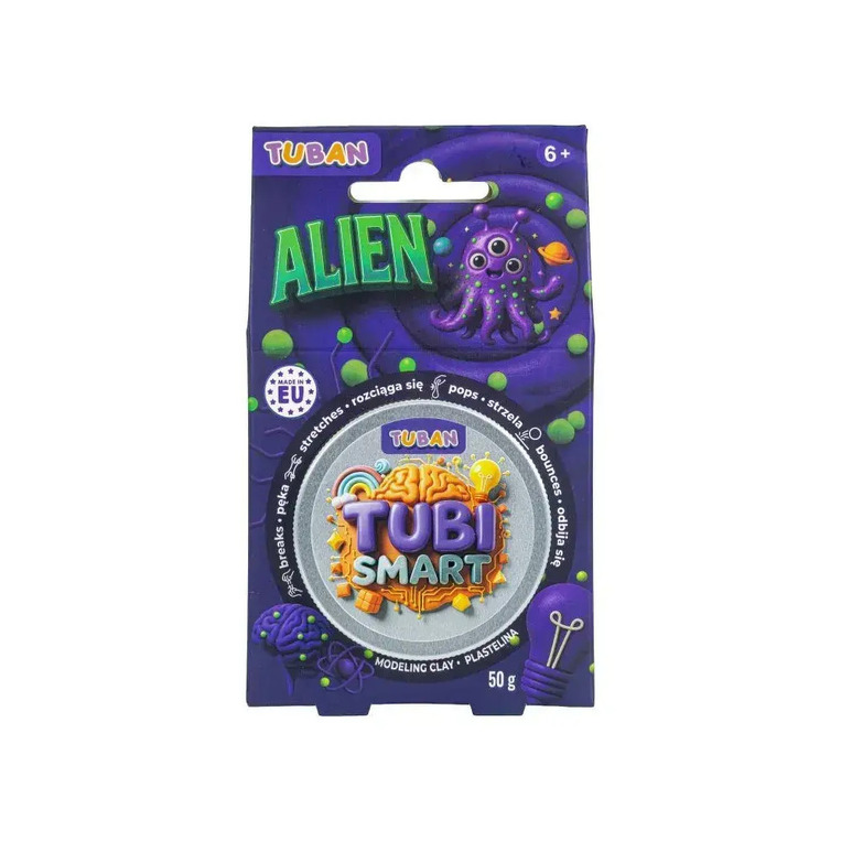 Tuban Πλαστελίνη Μοντελισμού Tubi Smart Alien - TU3852
