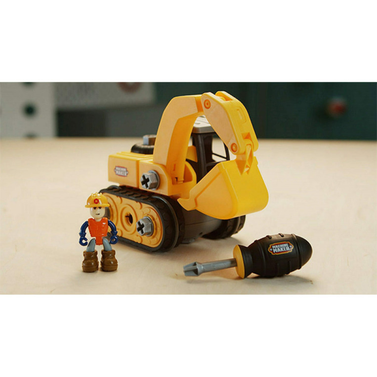 Nikko Machine Maker Junior Builder Bulldozer - 36/40012