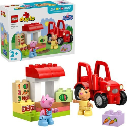 LEGO Duplo Peppa Pig - Tractor and Market - 10468