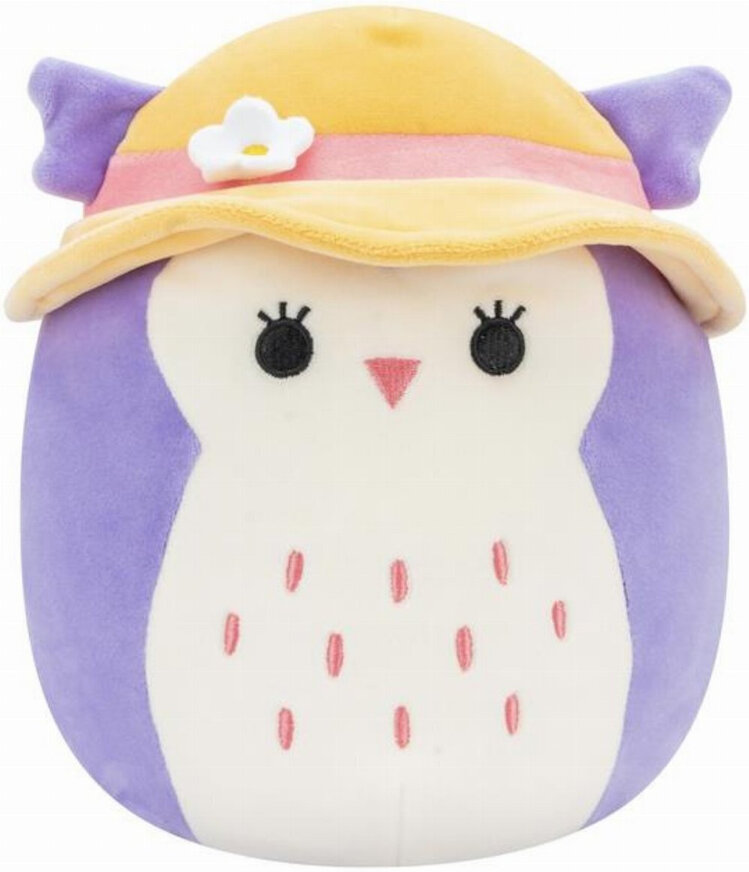 Squishmallows Λούτρινο Holly the Purple Owl 19cm - SQCR05400