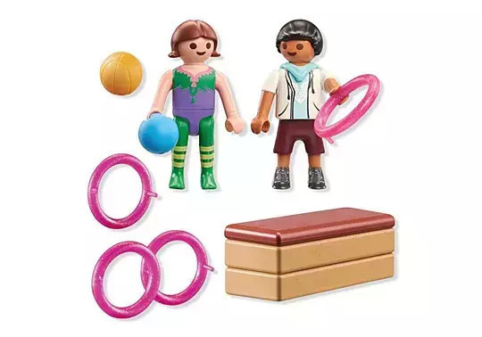 Playmobil Specialplus Προπόνηση Στο Γυμναστήριο - 71757