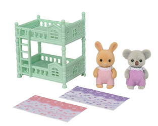 Sylvanian Families Sunny Rabbit Baby's Bunk Bed Set - SF5780