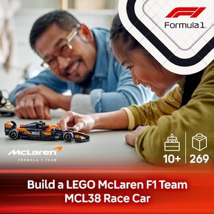 Lego Speed Champions Mclaren F1® Team Mcl38 Race Car 