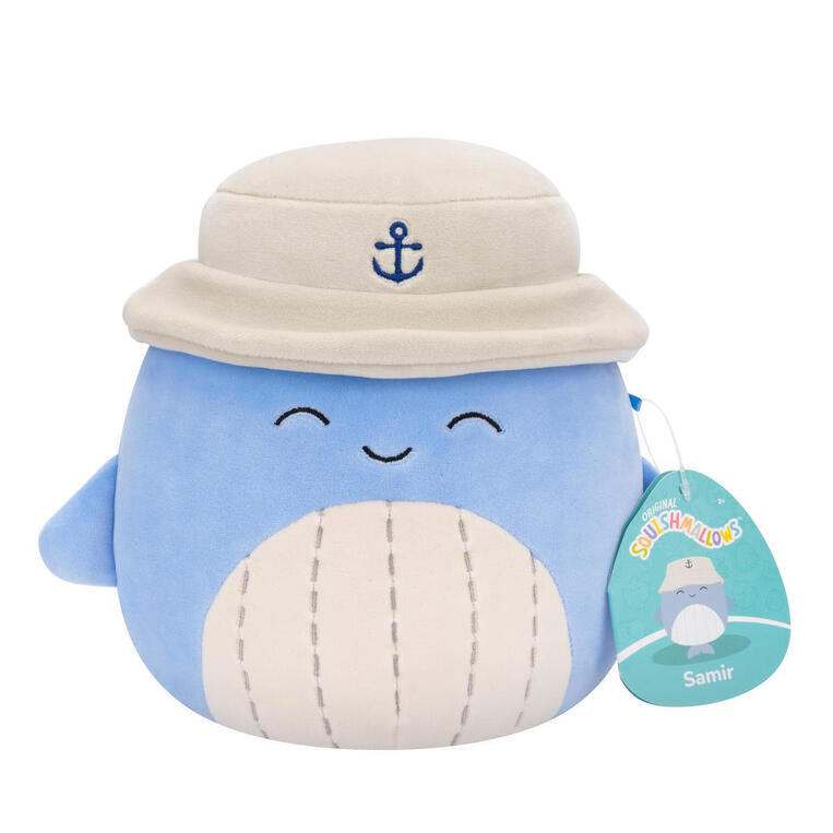 Squishmallows Λούτρινo 19Cm Samir Whale - SQCR06593