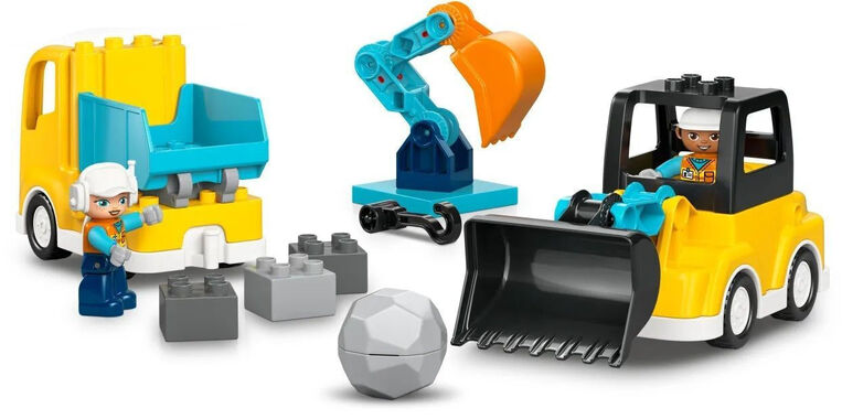 LEGO Duplo 3 In 1 Construction Vehicles - 10475