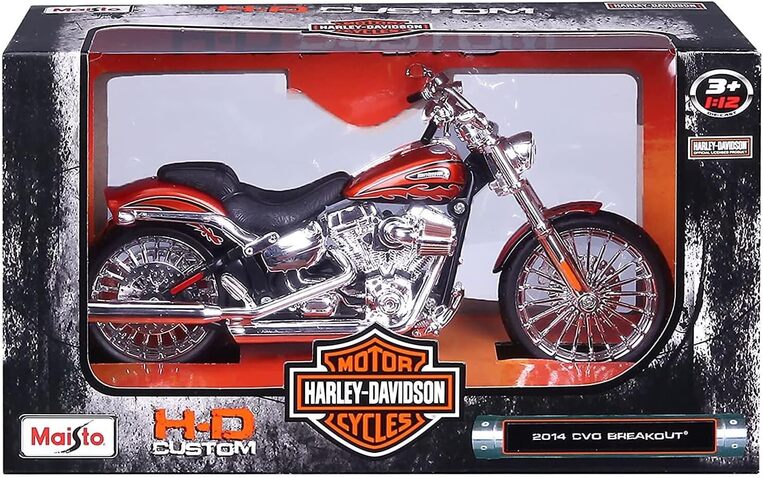 Maisto Harley-Davidson 2014 CVO Breakout Motorcycle Model 1/12 - 48/32327