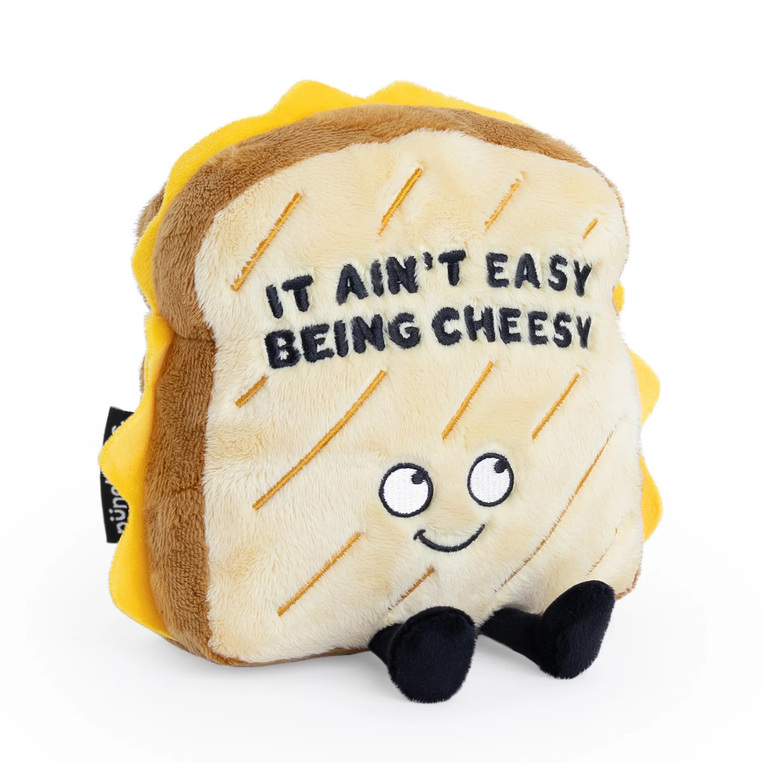 Punchkins Λούτρινο Ψημένο Τοστάκι "It Ain't Easy Being Cheesy" - GC99064