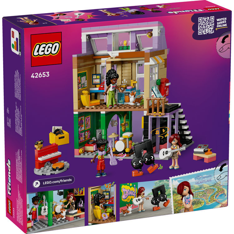 LEGO Friends Music Store & Apartment - 42653 