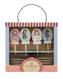 Santoro Cupcake Set Sweet Tea - Sweet Cake - 641GJ01