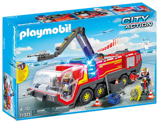 Playmobil City Action Πυροσβεστικό Όχημα Με Φώτα, Ήχο Και Κανόνι - 71371