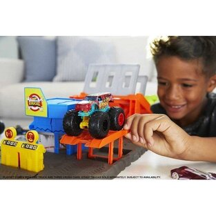 Hot Wheels Σετ Σούπερ Εκρήξεις και Συγκρούσεις Blast Station - HBF12