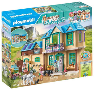 Playmobil Horses Of Waterfall Μεγάλο Ράντσο - 71351