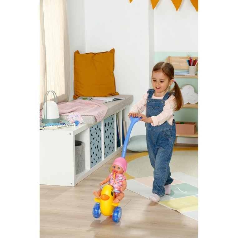 Baby Born Lena Κούκλα 36Cm & Berta Παπάκι Περπατούρα - 840498-116725