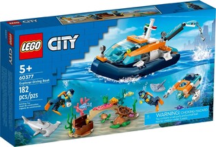 LEGO City Explorer Diving Boat - 60377