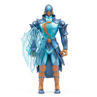 Gormiti The New Era - Φιγούρα Aqu - Gormita Of The Water Clan Με Αξεσουάρ Μάχης Λειτουργίες 27Cm - GRV07100