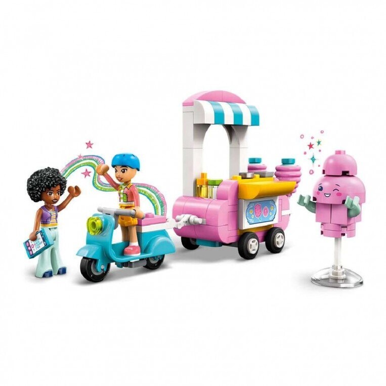Friends Cotton Candy Stand And Scooter 