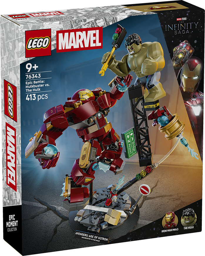 LEGO Super Heroes Epic Battle: Hulkbuster Vs. The Hulk - 76343