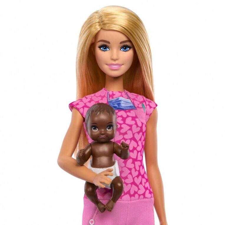 Barbie Επαγγέλματα Κούκλα Παιδίατρος - JCR72