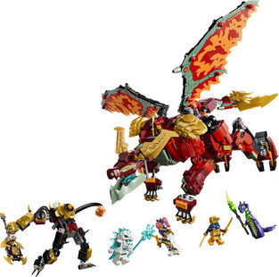 LEGO Ninjago Wyldfyre's Transforming Dragon Mech - 71868