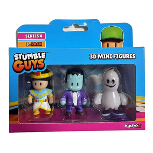Stumble Guys Series 4 | 3D Mini Figures 3 Pack Διάφορα Σχέδια - FK40003
