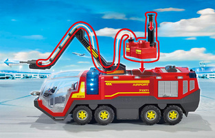 Playmobil City Action Πυροσβεστικό Όχημα Με Φώτα, Ήχο Και Κανόνι - 71371