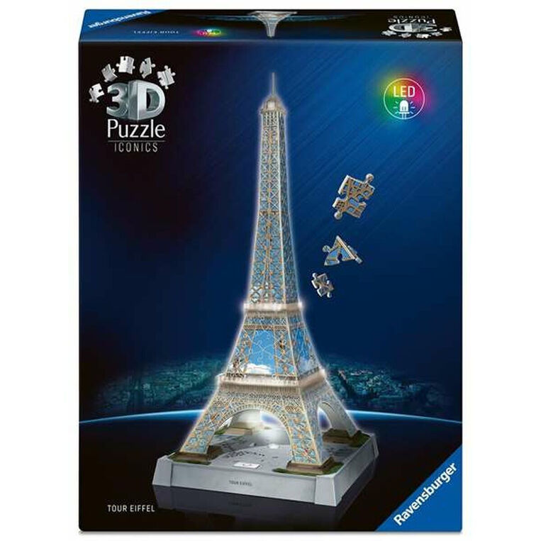 Ravensburger 3D Puzzle Led Πύργος Tου Άιφελ 243Tμχ - 12008024