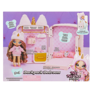 Νa! Νa! Νa! Surprise-Backpack Playset 3 ΣΕ 1 Unicorn Britney Sparkles - 592358EUC