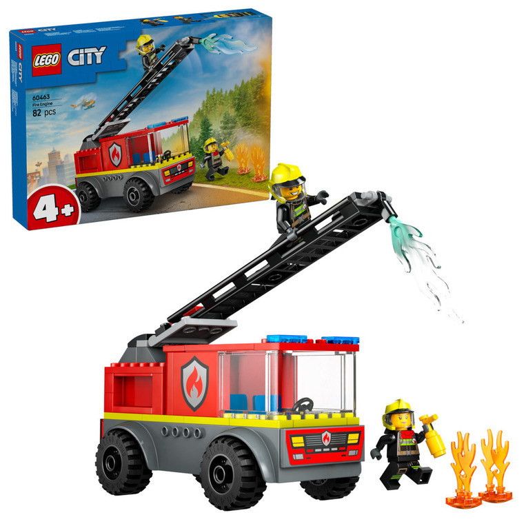 LEGO City Fire Ladder Truck - 60463