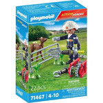 Playmobil Action Heroes Επιχείρηση Διάσωσης Ζώου - 71467