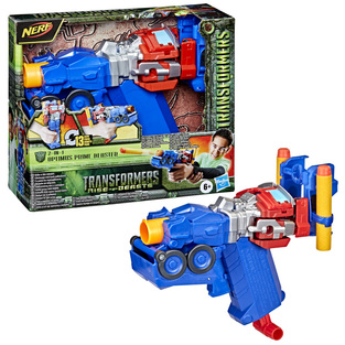 Transformers Rise Of The Beast 2 In 1 Optimus Prime Blaster - F3901