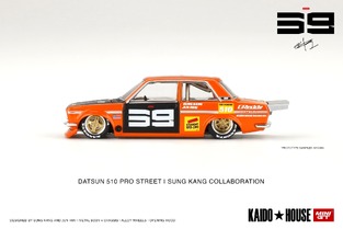 Mini GT Kaido House Datsun 510 Pro Street SK510 Orange  1:64 - MGTKHMG004