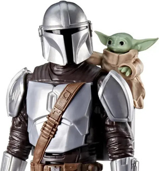 Star Wars Movie Feature Figure Mandalorian & Grogu - G2842