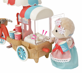 Sylvanian Families Popcorn Delivery Trike - SF5653