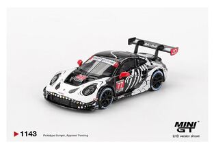 Mini GT 1:64 Porsche 911 GT3 R #77 2025 IMSA Petit Le Mans - MGT01143-BL