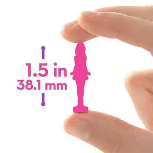 Barbie Land Mini Fashionistas Κούκλα 3,8cm Έκπληξη - HYF19