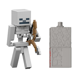 Minecraft: Redstone Charged - Skeleton 8cm Figure - JJR93