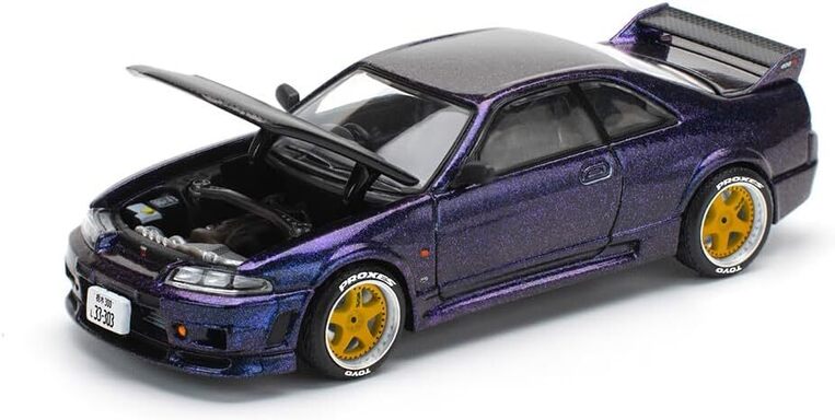 Pop Race Nissan Skyline GT-R R33 NISMO Midnight Purple - PR640256