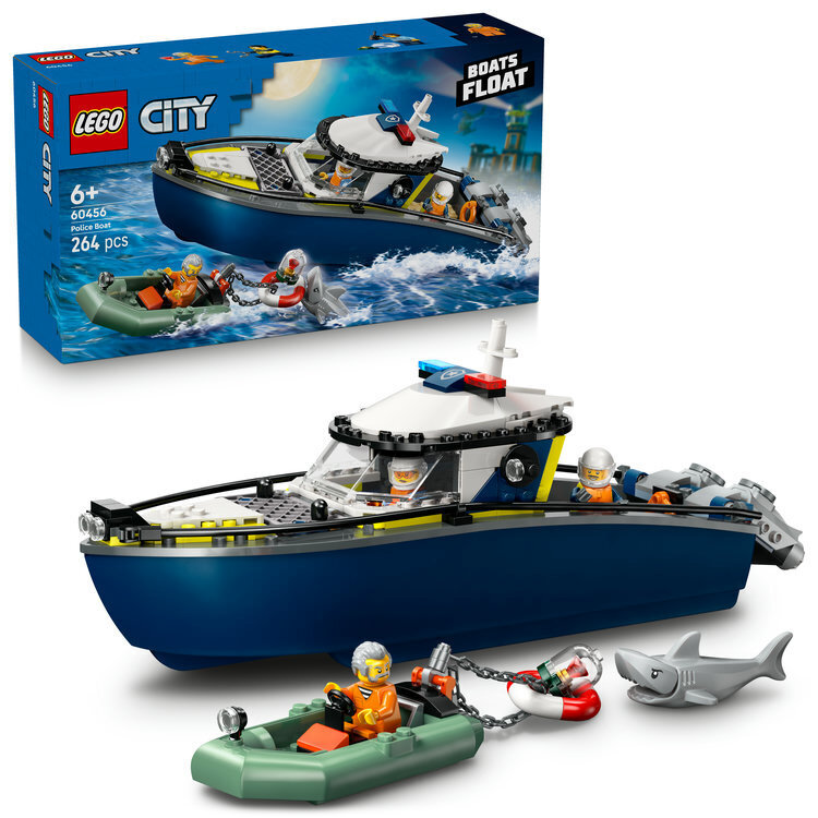 LEGO City Police Boat Chase - 60456
