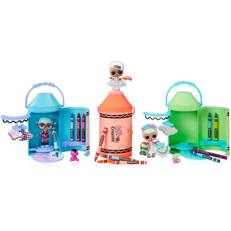 L.O.L. Surprise Loves Crayola Studio Ζωγραφικής Με Κούκλα - 505273EUC