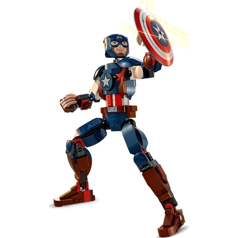 Captain America Constuction Figure 